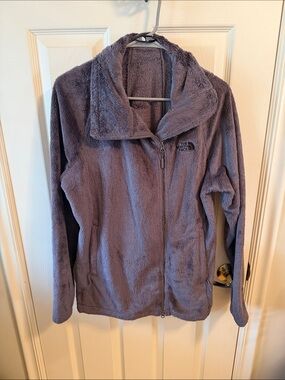 The North Face Women's Lavender Plush Teddy Fleece Jacket